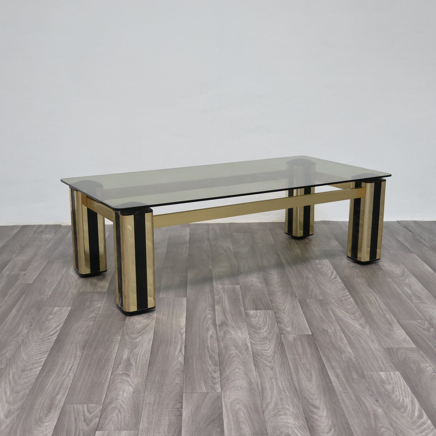 Tavolino da salotto Hollywood Regency design Modernariato 1970’s