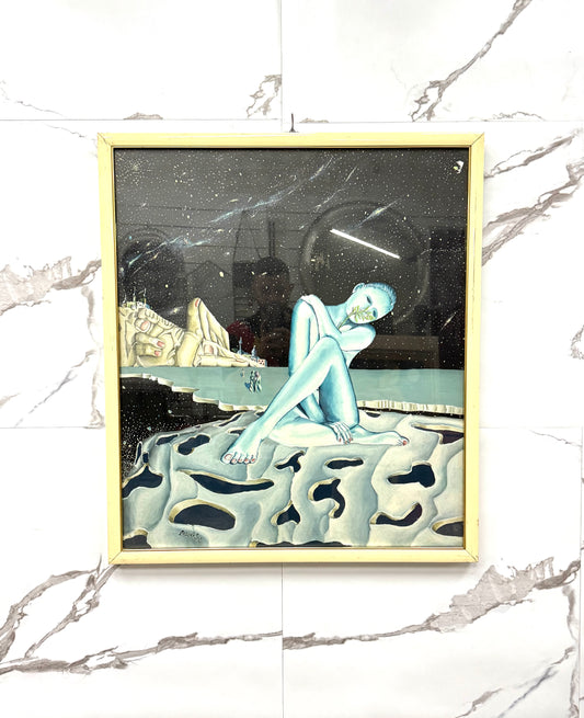 Dipinto Piero De Pace 1994 Painting Con Firma E Certificato