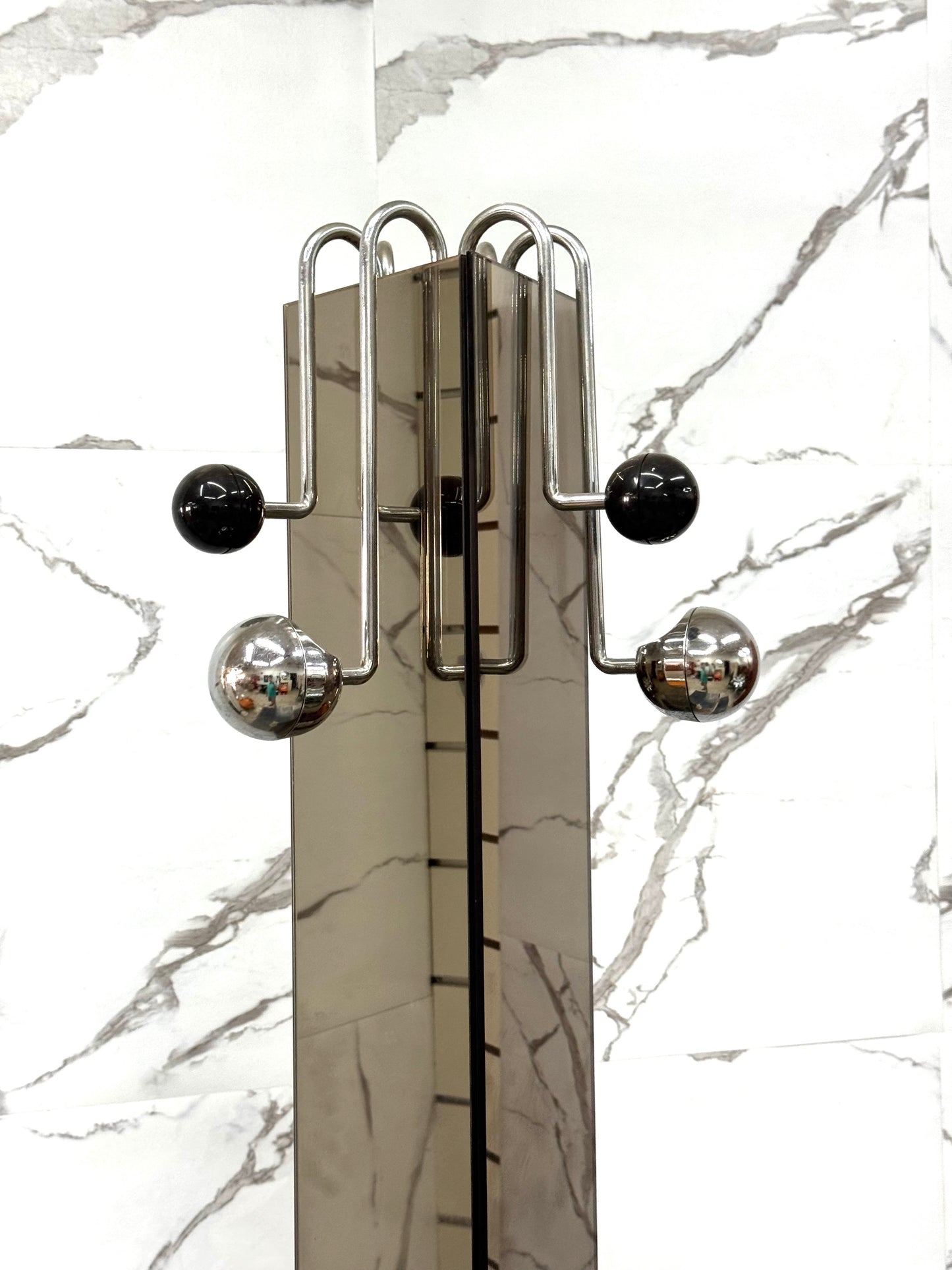 Appendiabiti a Specchio Girevole Design Modernariato 1970’s
