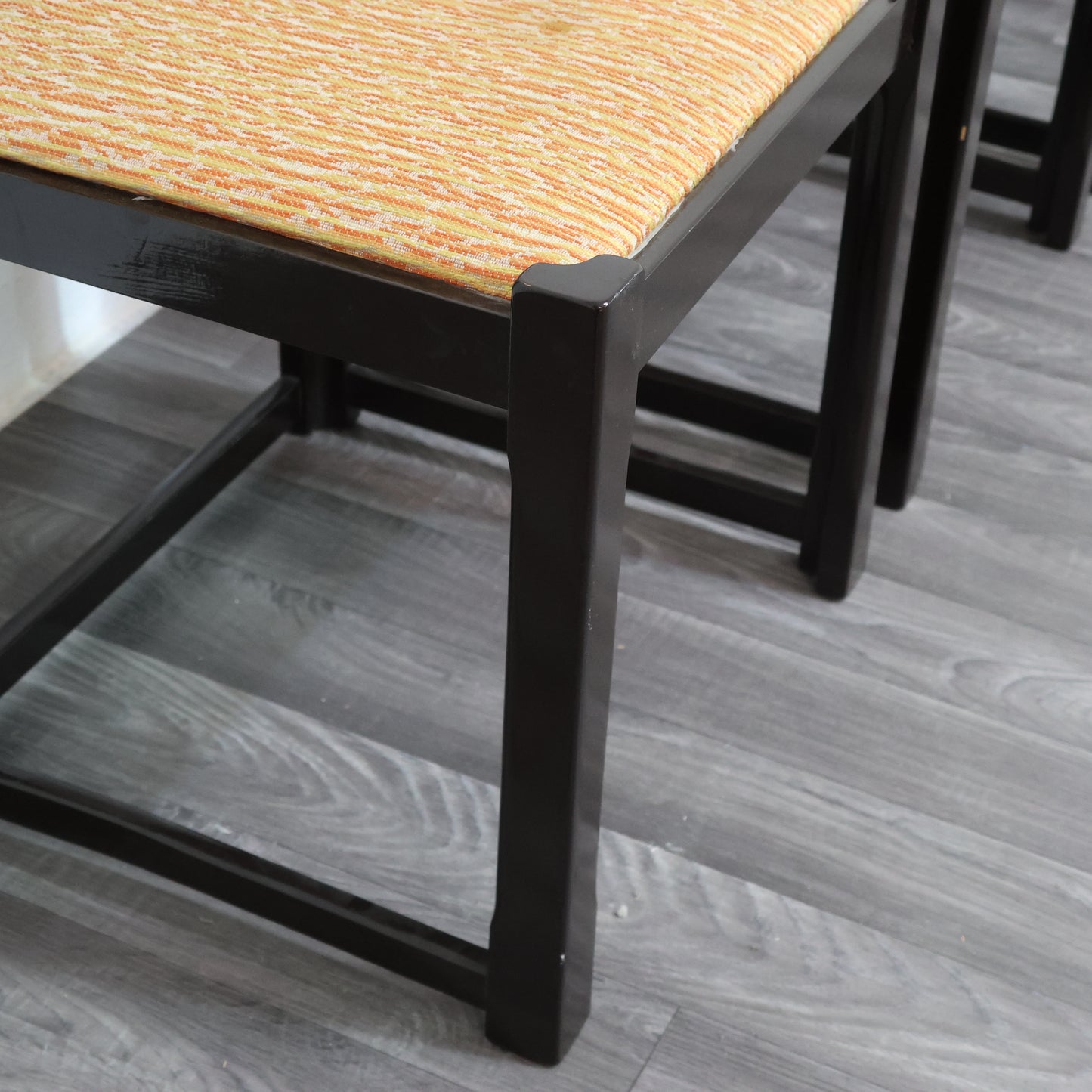 Set Da Pranzo 4 Sedie Design Anni ‘70 Vintage Modernariato