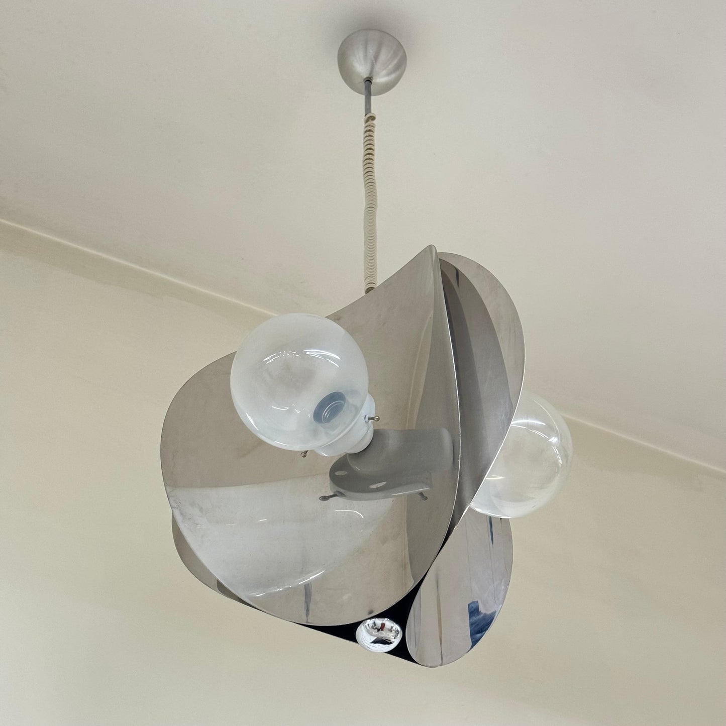 Space Age Lampada A Sospensione Design Modernariato 1970’s