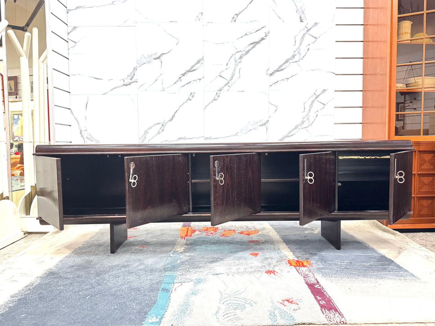 Vittorio Introini Saporiti Italia Pellicano Sideboard Credenza Design 1968