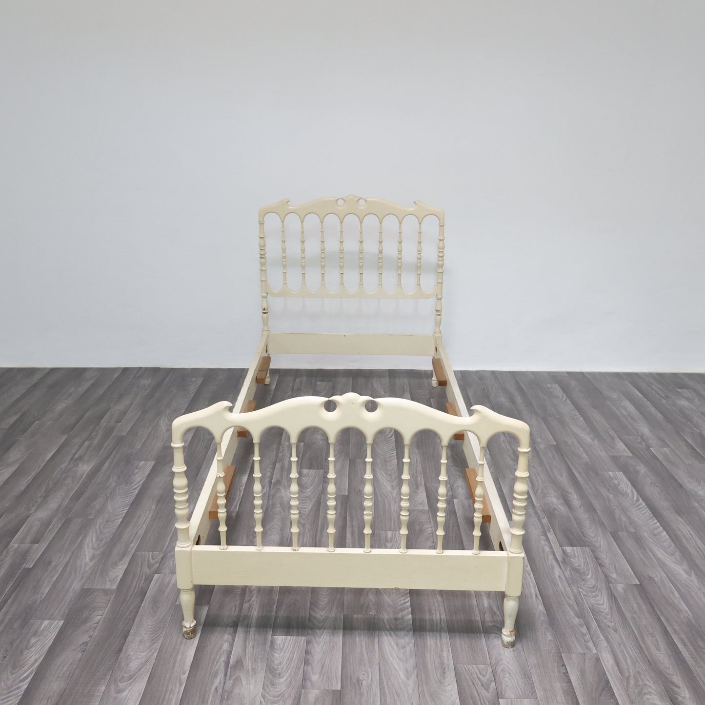 Giuseppe Gaetano Descalzi Letto Singolo Chiavari Anni ‘50 Design