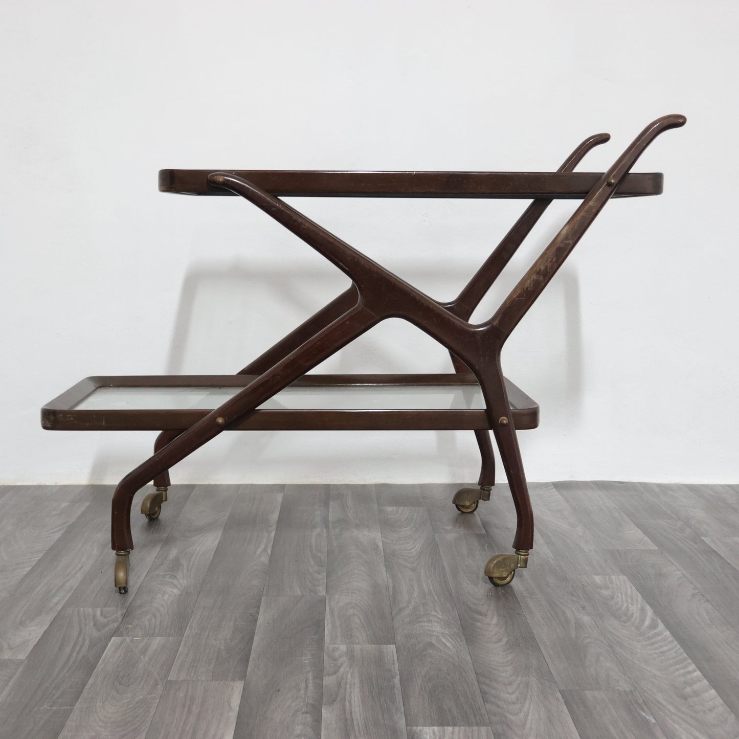 Cesare Lacca Carrello Portavivande Legno 1950’s Mid Century Design
