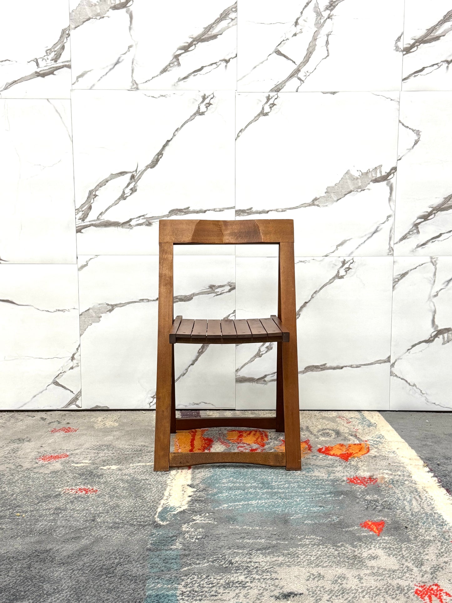 Aldo Jacober Per Alberto Bazzani Sedia Mod. Trieste Anni ‘60 Design Vintage