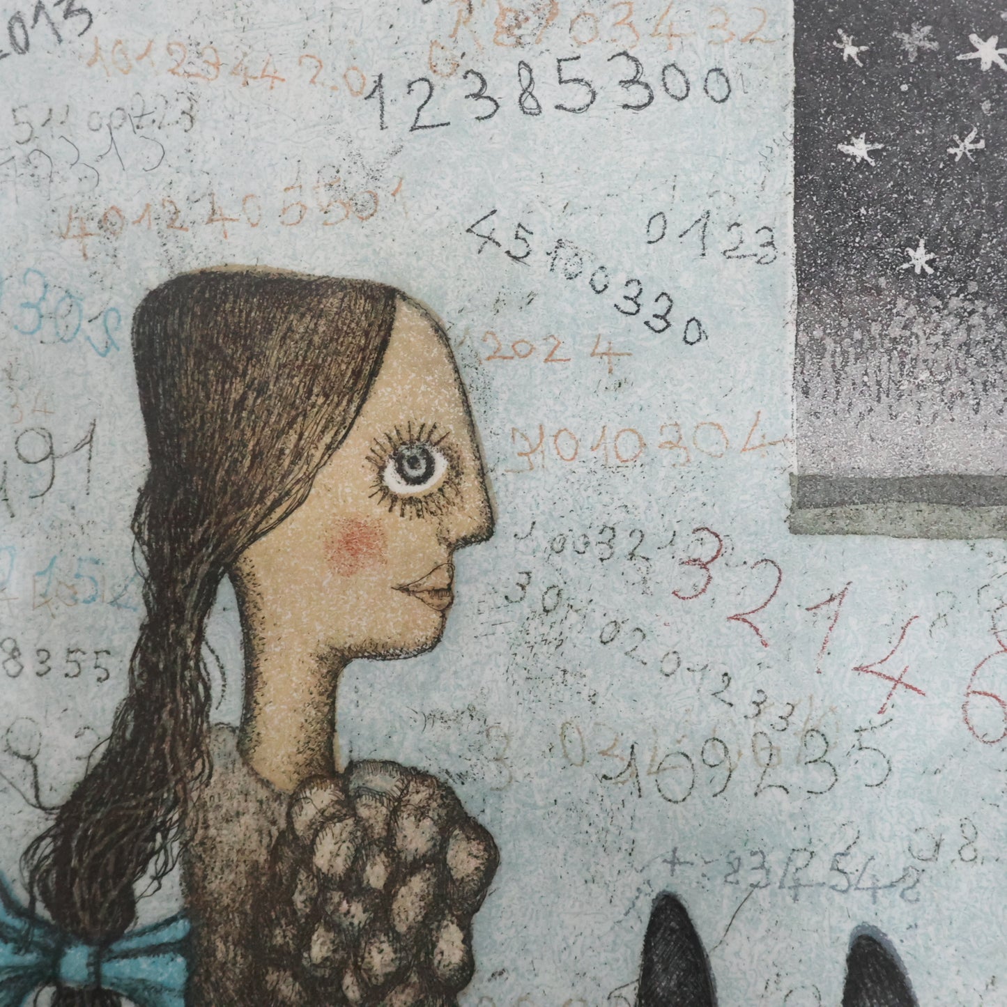 Litografia Enrico Benaglia Numerata 99/99 Anni ‘70 Art Design