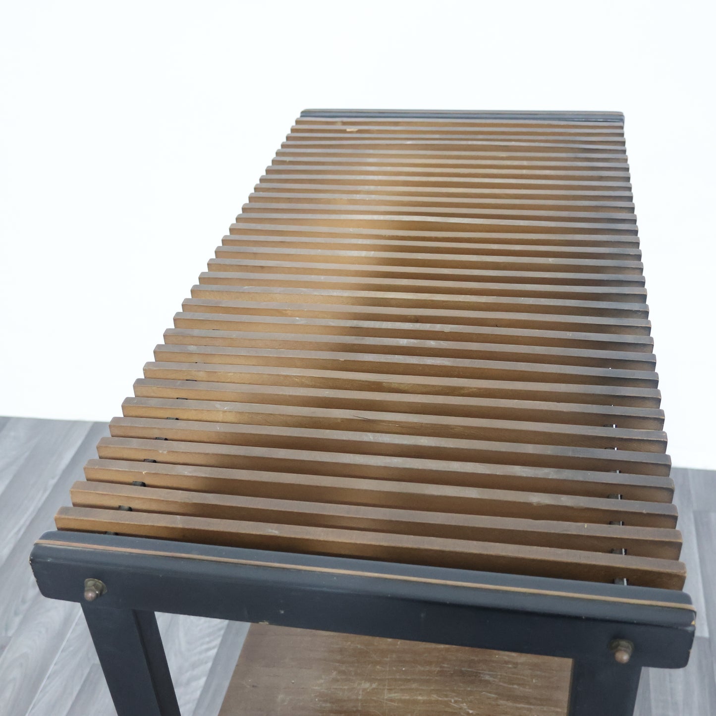 Carrello Mid-Century moderno In Teak , Danimarca, anni '60 Design