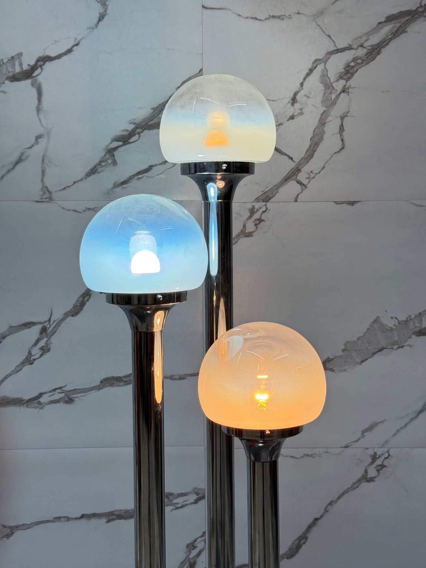 Carlo Nason Mazzega Lampada Da Pavimento Design Anni ‘70 Modernariato