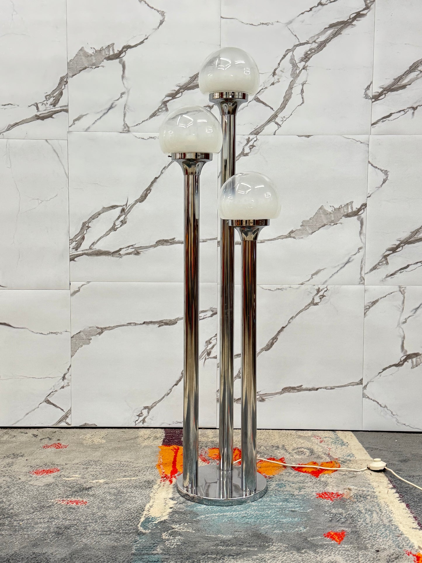 Carlo Nason Mazzega Lampada Da Pavimento Design Anni ‘70 Modernariato