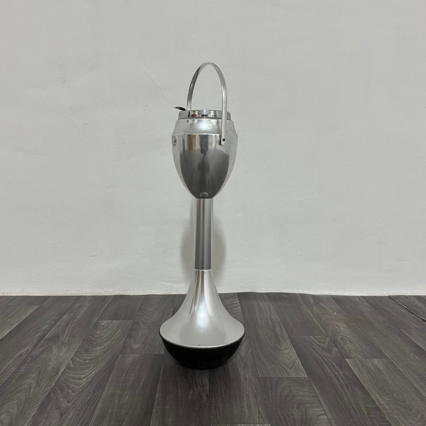 Posacenere Acciaio Space Age Caimi Vintage 1970