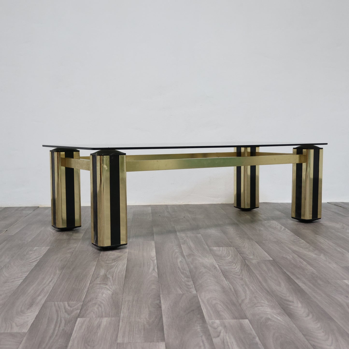Tavolino da salotto Hollywood Regency design Modernariato 1970’s