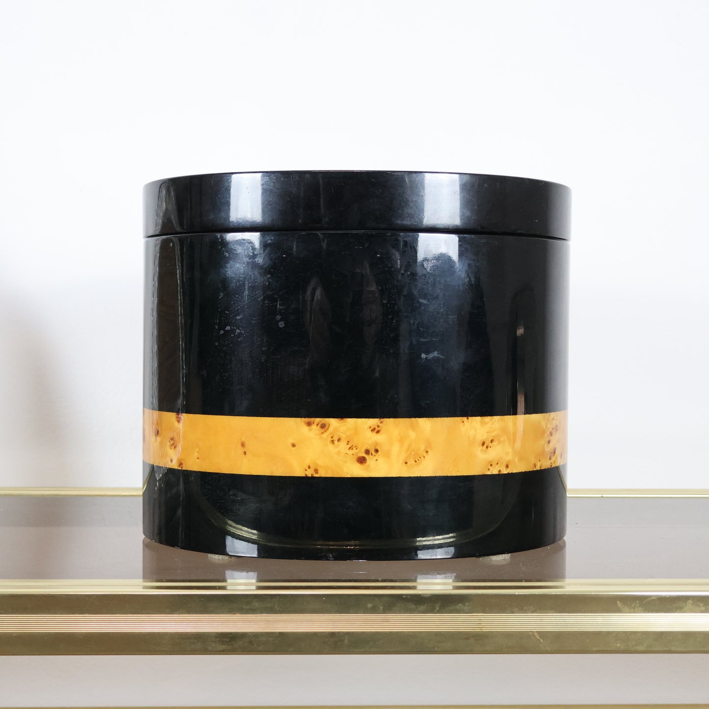 Tommaso Barbi Contenitore Porta Ghiaccio Ice Bucket Design Anni 70 Modernariato