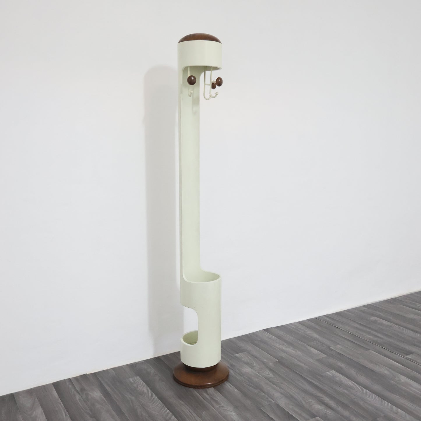 Appendiabiti con portaombrelli di Joe Colombo, anni '60