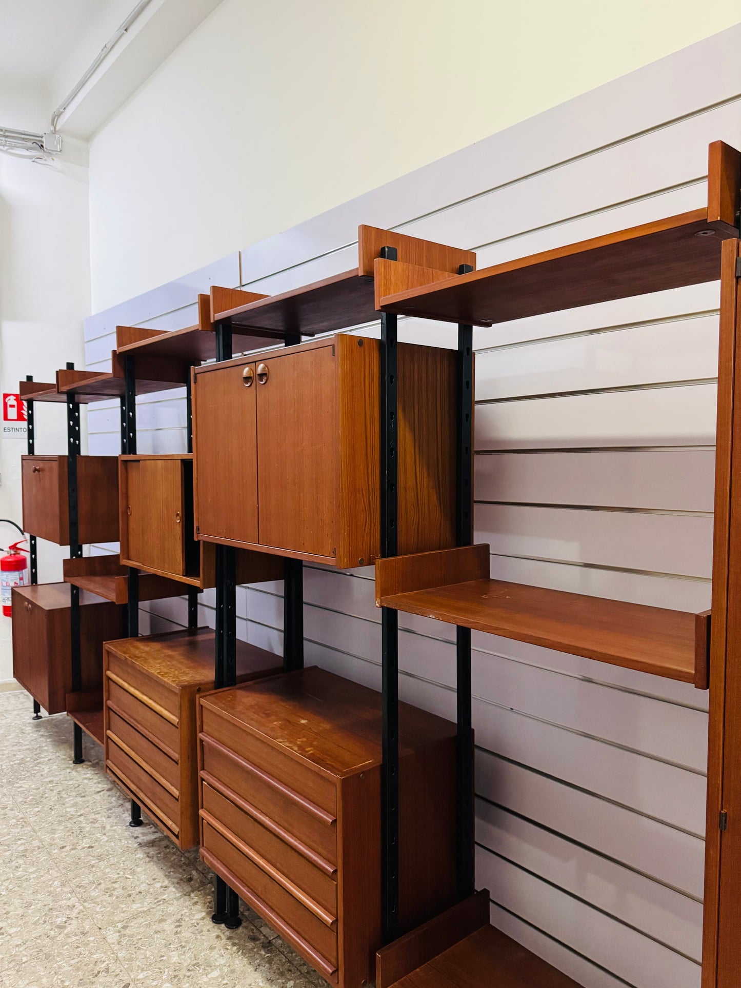 Libreria Modulare IMB Serie Selex Anni ‘60 Design Modernariato