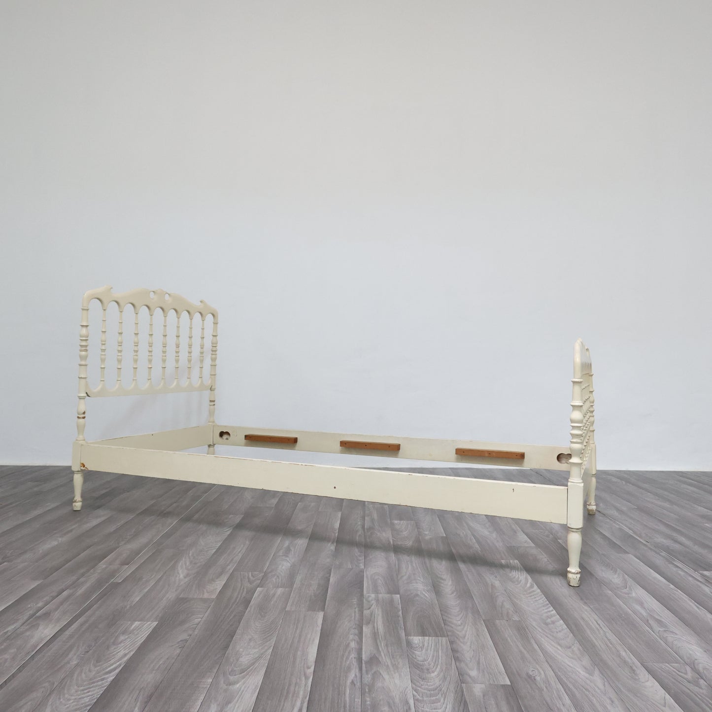 Giuseppe Gaetano Descalzi Letto Singolo Chiavari Anni ‘50 Design