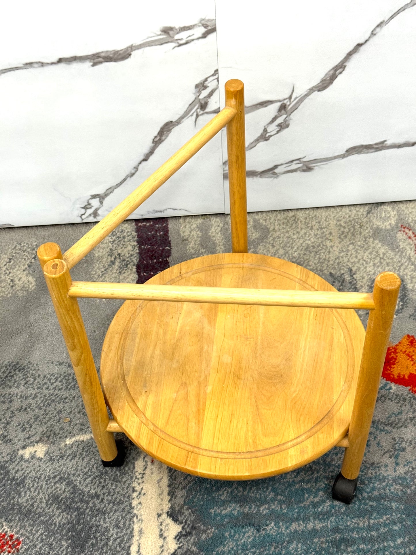 Jens Quistgaard Bar Cart Carrello portavivande Danish Design 1970’s