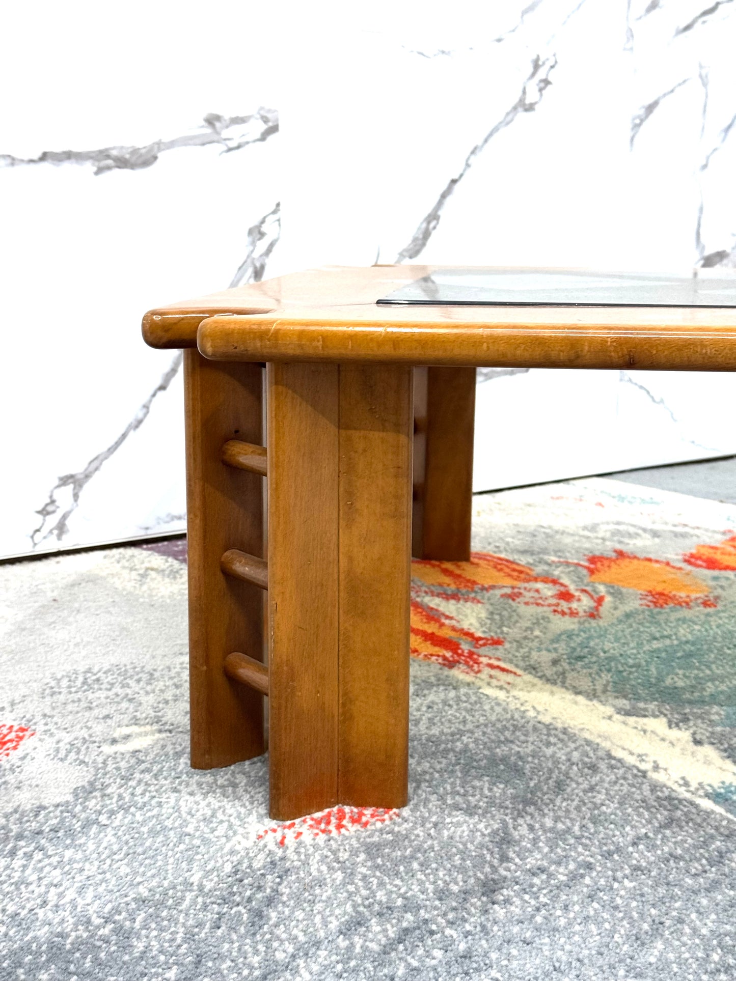 AFRA & TOBIA SCARPA ATTR. TAVOLO DA SALOTTO ANNI 60 DESIGN