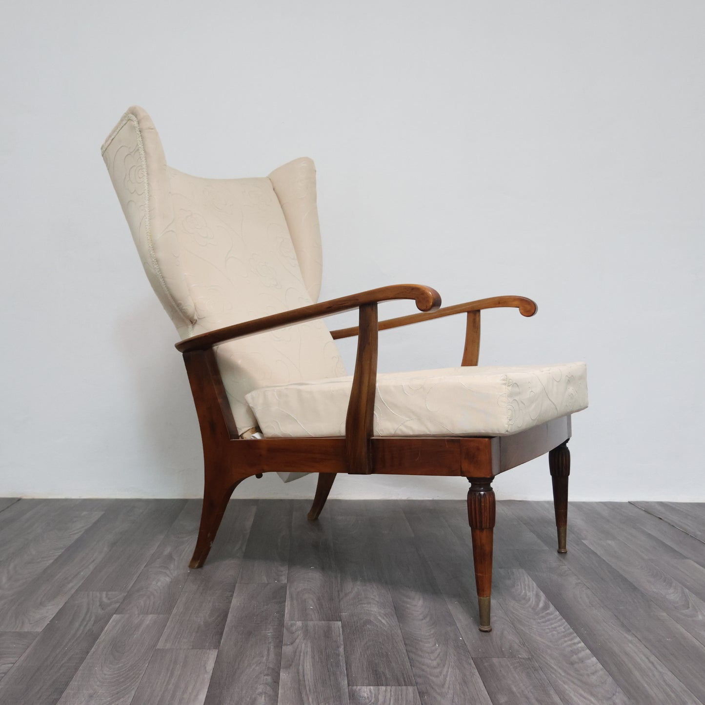 Renzo Franchi  Camerani Poltrona Reclinabile Mod. Camea 1950 Design Mid-century