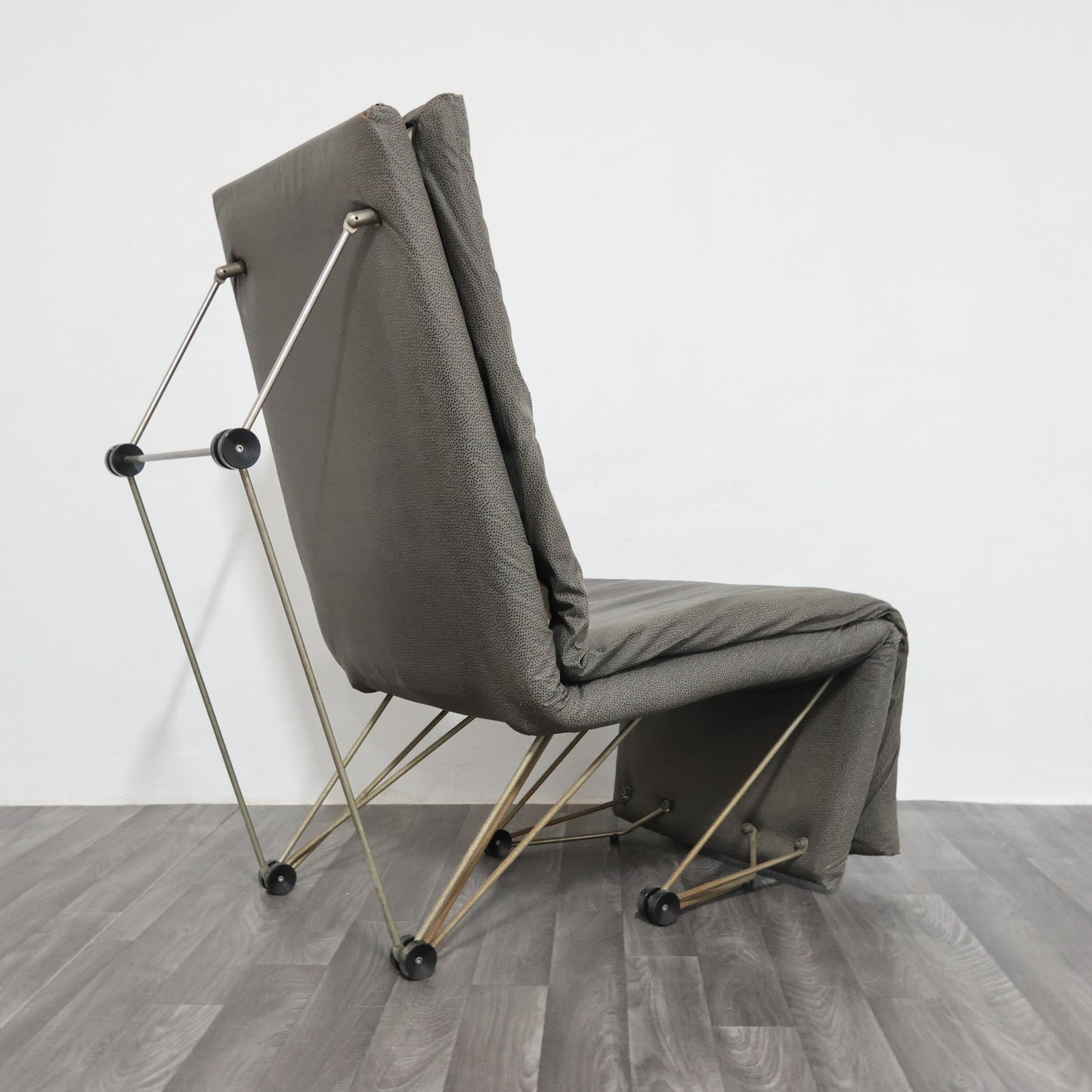 Lounge Chair Poltrona Geometric Design Postmodern Modernariato 1980’s