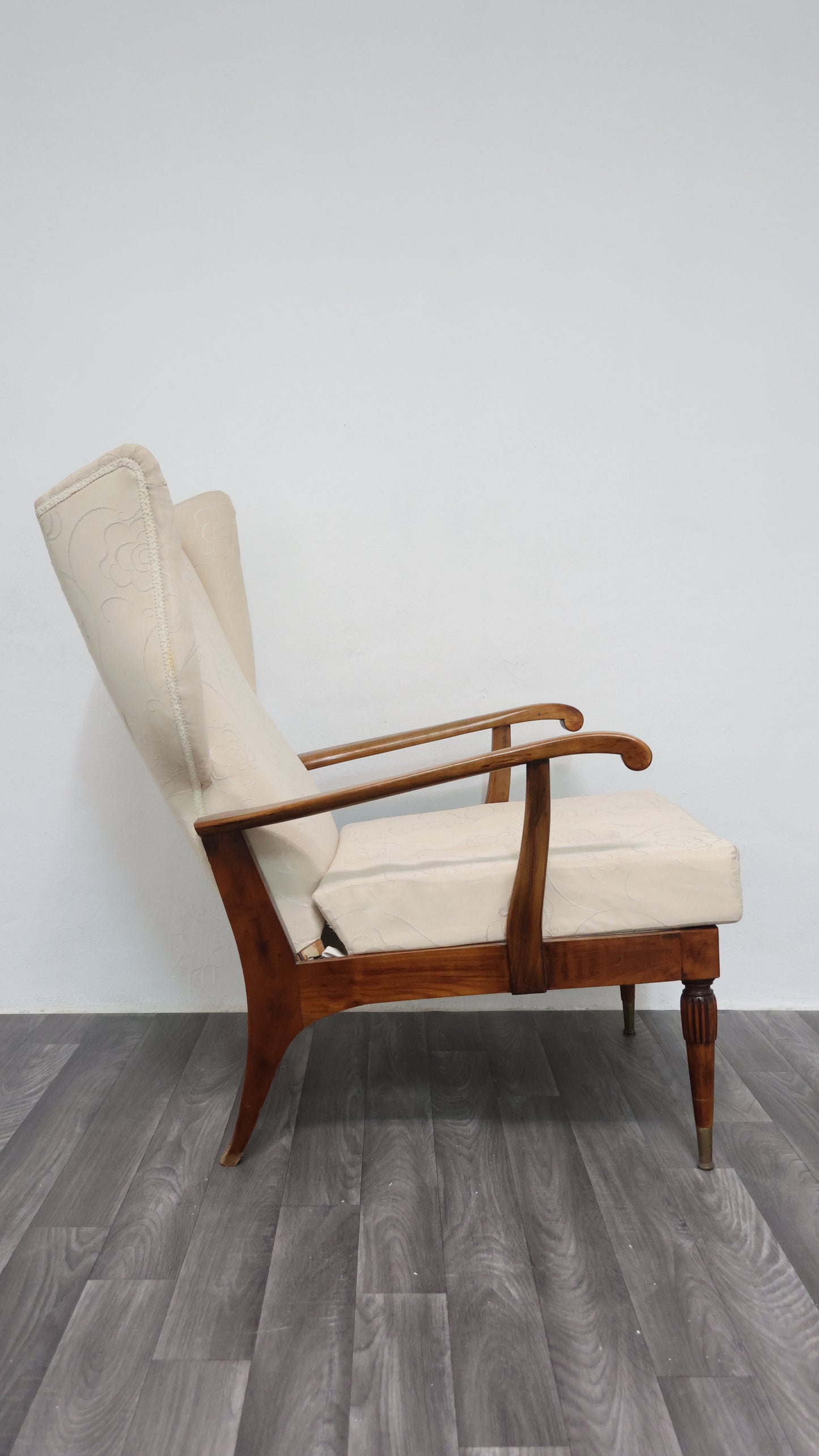 Renzo Franchi  Camerani Poltrona Reclinabile Mod. Camea 1950 Design Mid-century