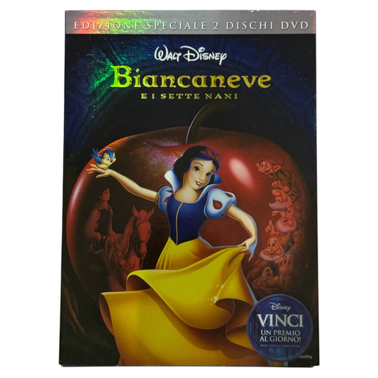DVD Biancaneve e i sette nani due dischi
