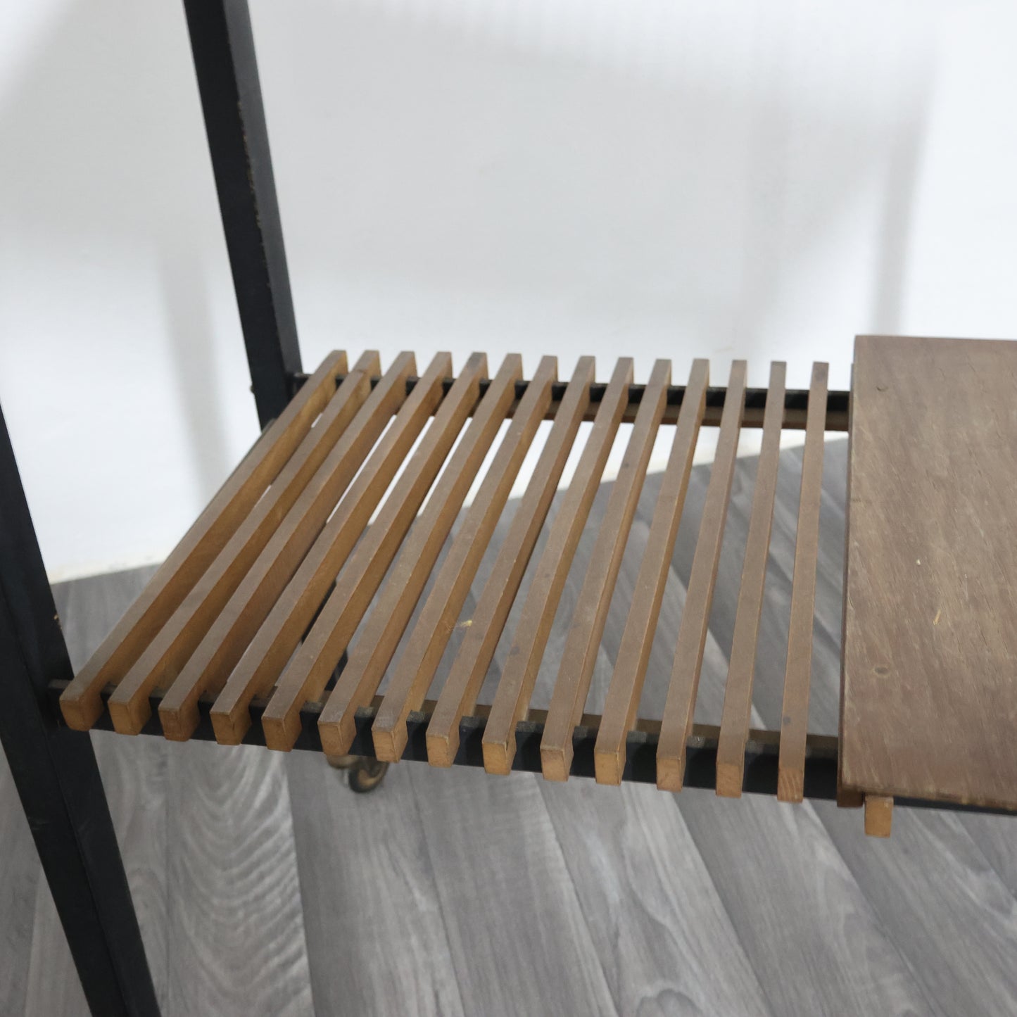 Carrello Mid-Century moderno In Teak , Danimarca, anni '60 Design