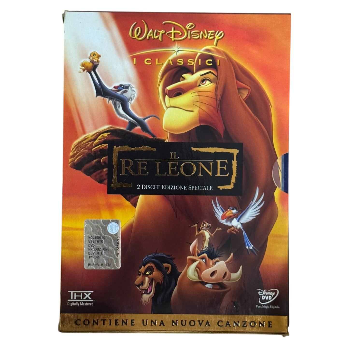 DVD il re Leone 2 dischi edizione speciale