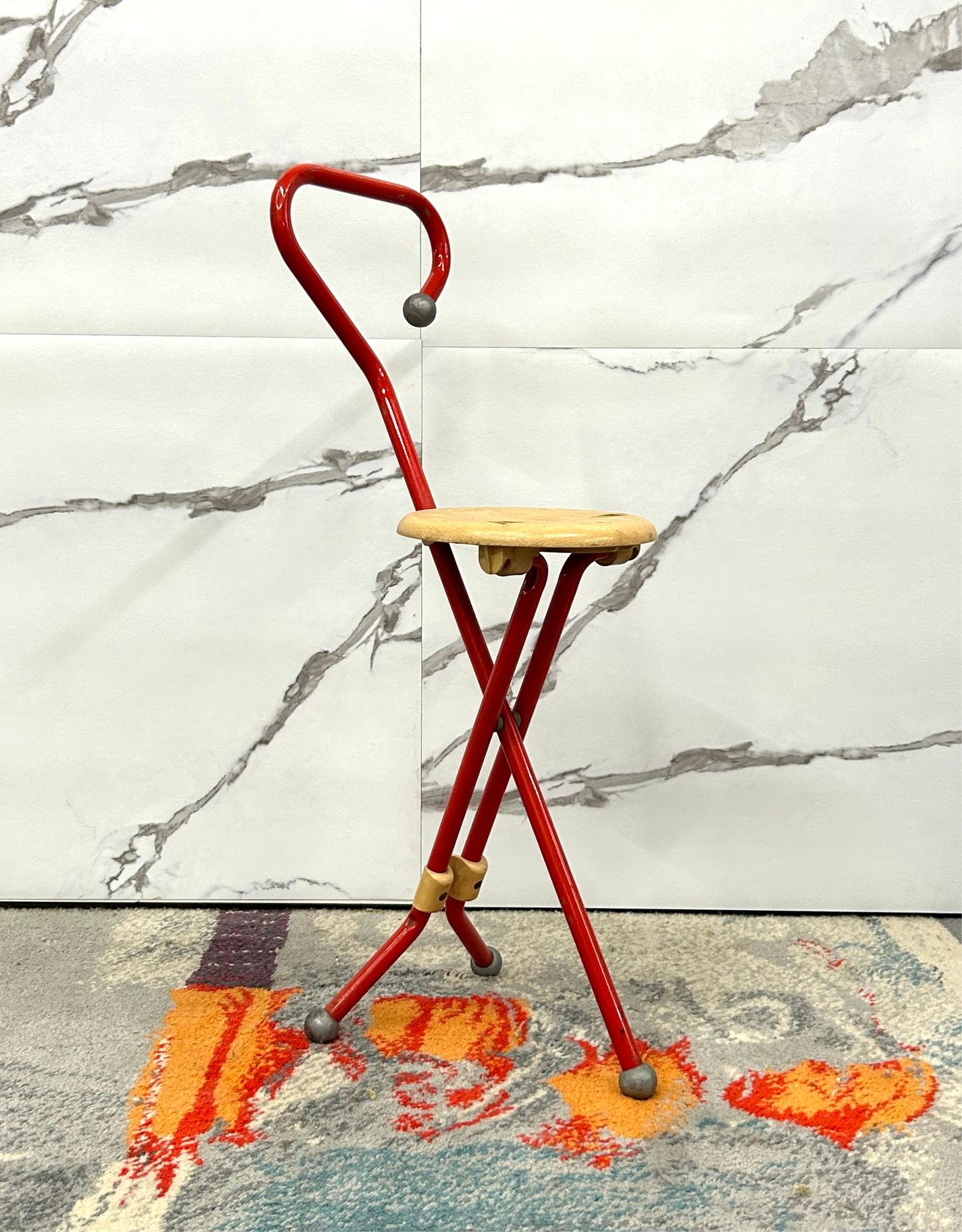 Sedia pieghevole vintage di Ivan Loss Per Sandrigarden Ulisse, Italia, anni '80
