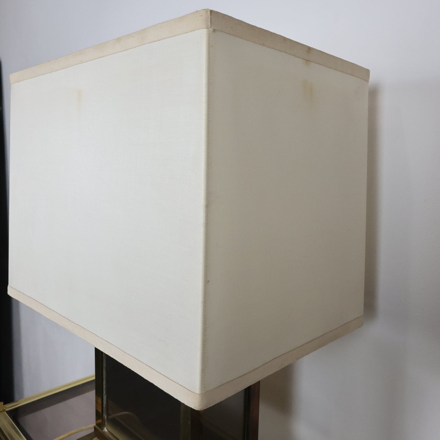 Liwan’s Roma Lampada Da Tavolo Hollywood Regency Ottone Design Italiano Anni ‘70