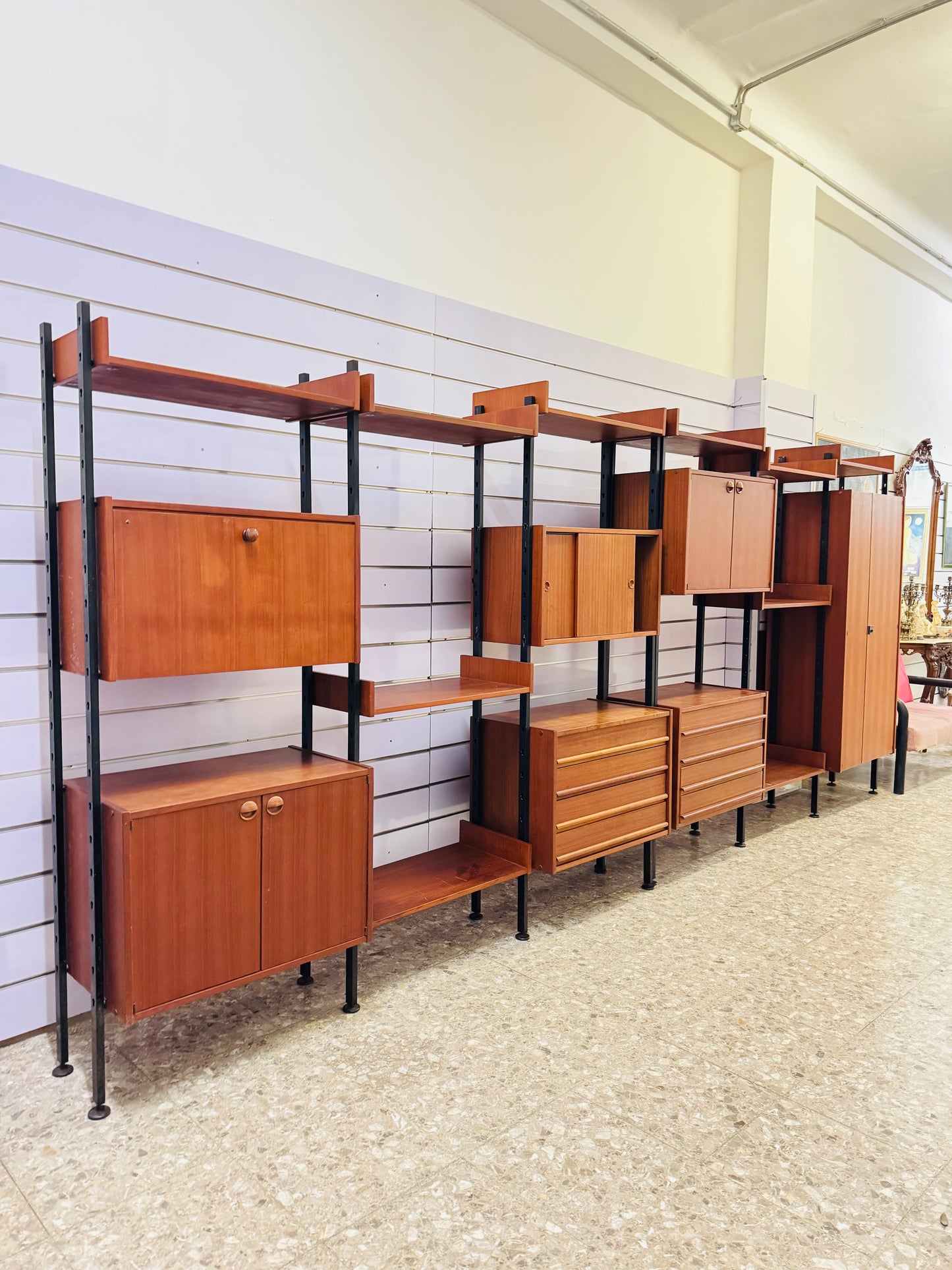 Libreria Modulare IMB Serie Selex Anni ‘60 Design Modernariato