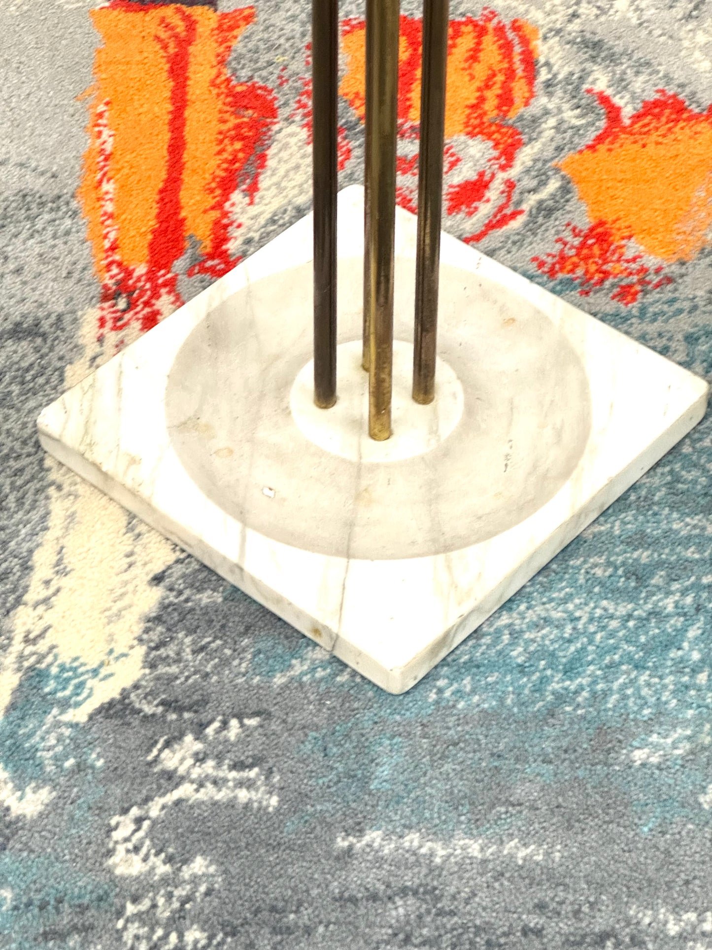 Renato Zevi Metalarte Portaombrelli Marmo E Ottone Design Modernariato
