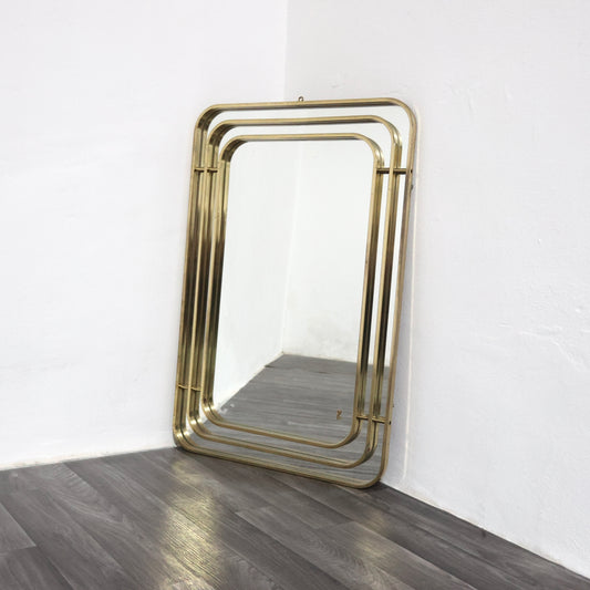 Specchio Design Hollywood Regency Romeo Rega Style Anni ‘70 Modernariato