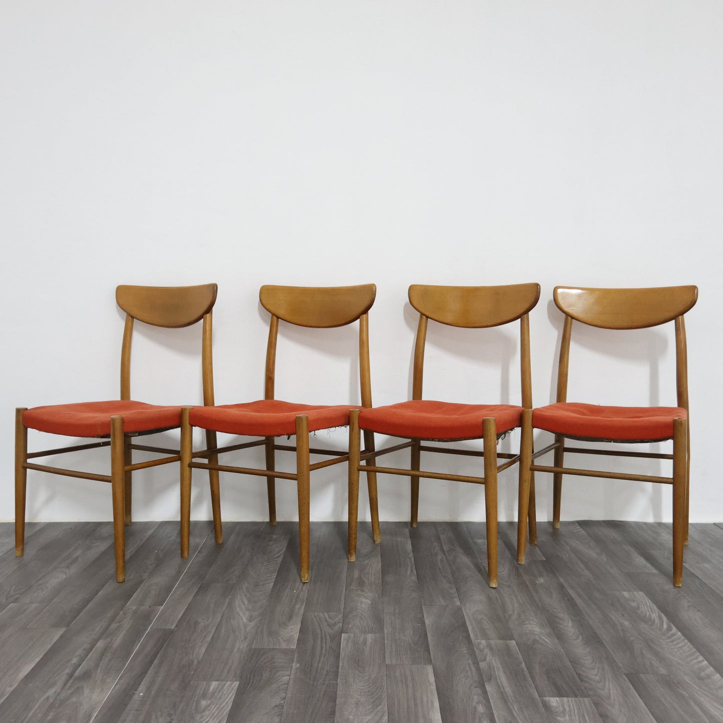 Set Da Pranzo 4 Sedie Design Scandinavo Anni ‘60 Design Modernariato