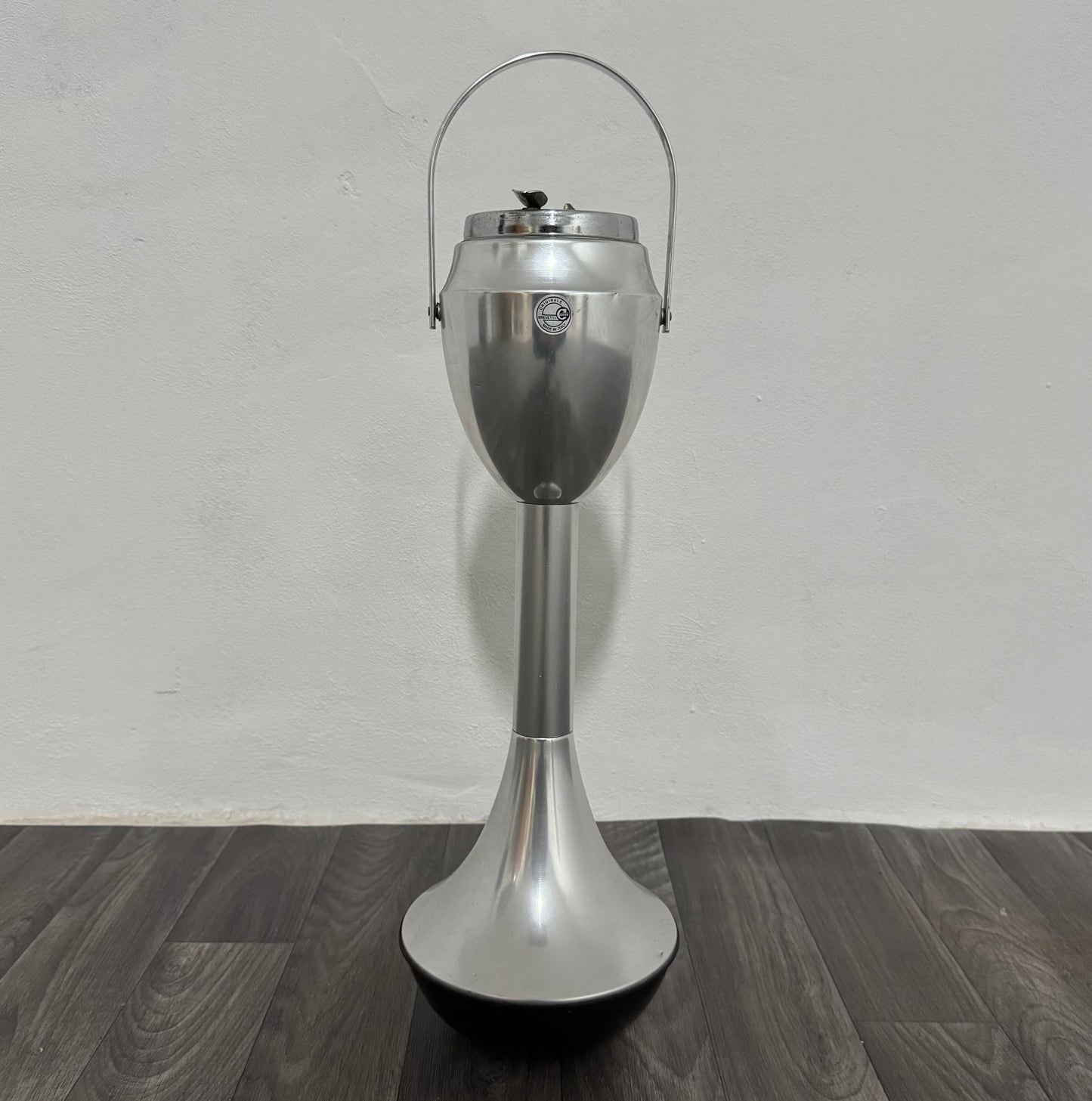 Posacenere Acciaio Space Age Caimi Vintage 1970