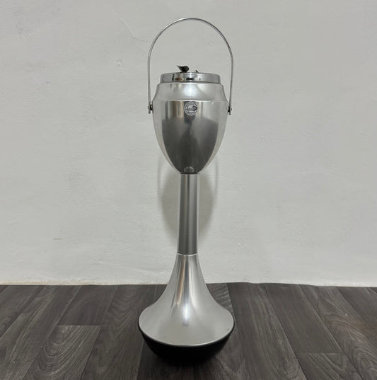 Posacenere Acciaio Space Age Caimi Vintage 1970