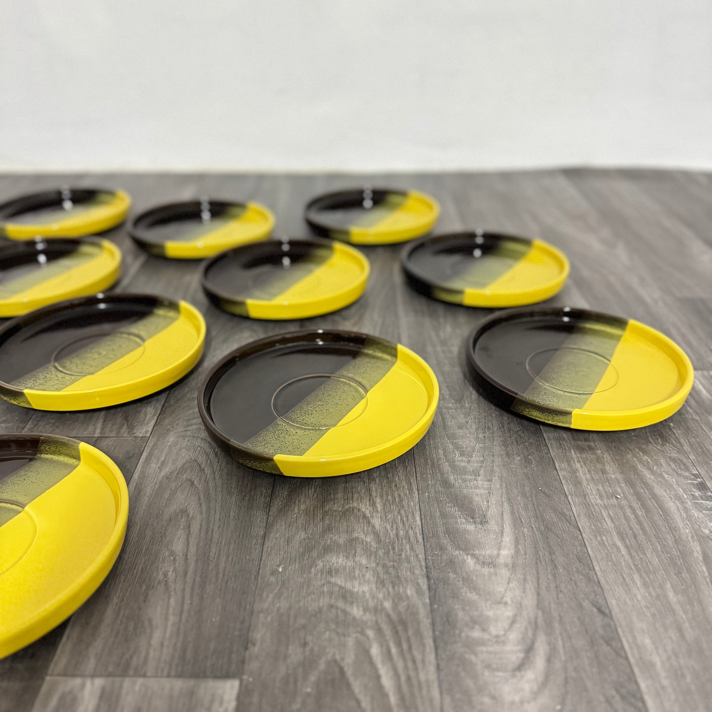 Set Da Pranzo  Vintage In Ceramica Prod. SIC Design Space Age 12 Pcs