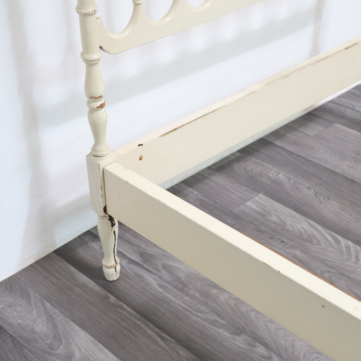 Giuseppe Gaetano Descalzi Coppia Di Letti Singoli Chiavari Anni ‘50 Design