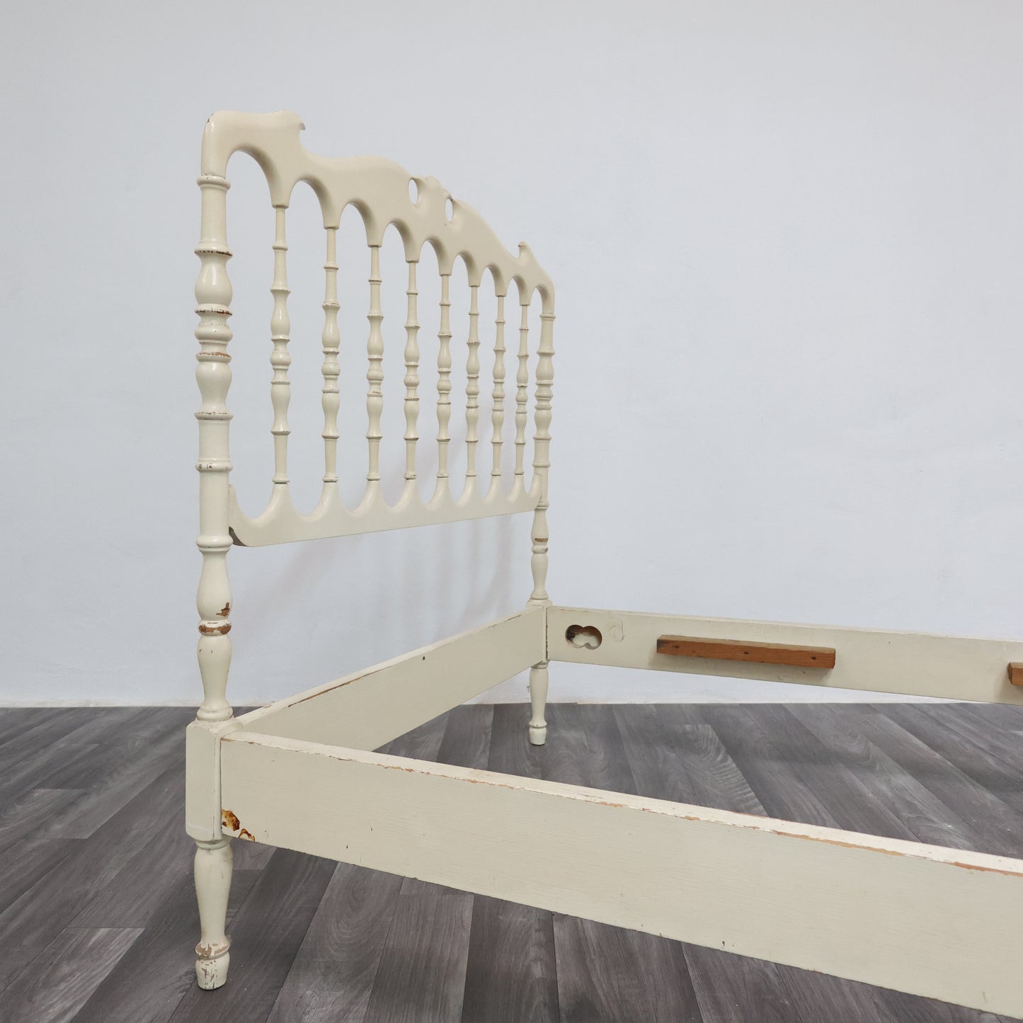 Giuseppe Gaetano Descalzi Letto Singolo Chiavari Anni ‘50 Design