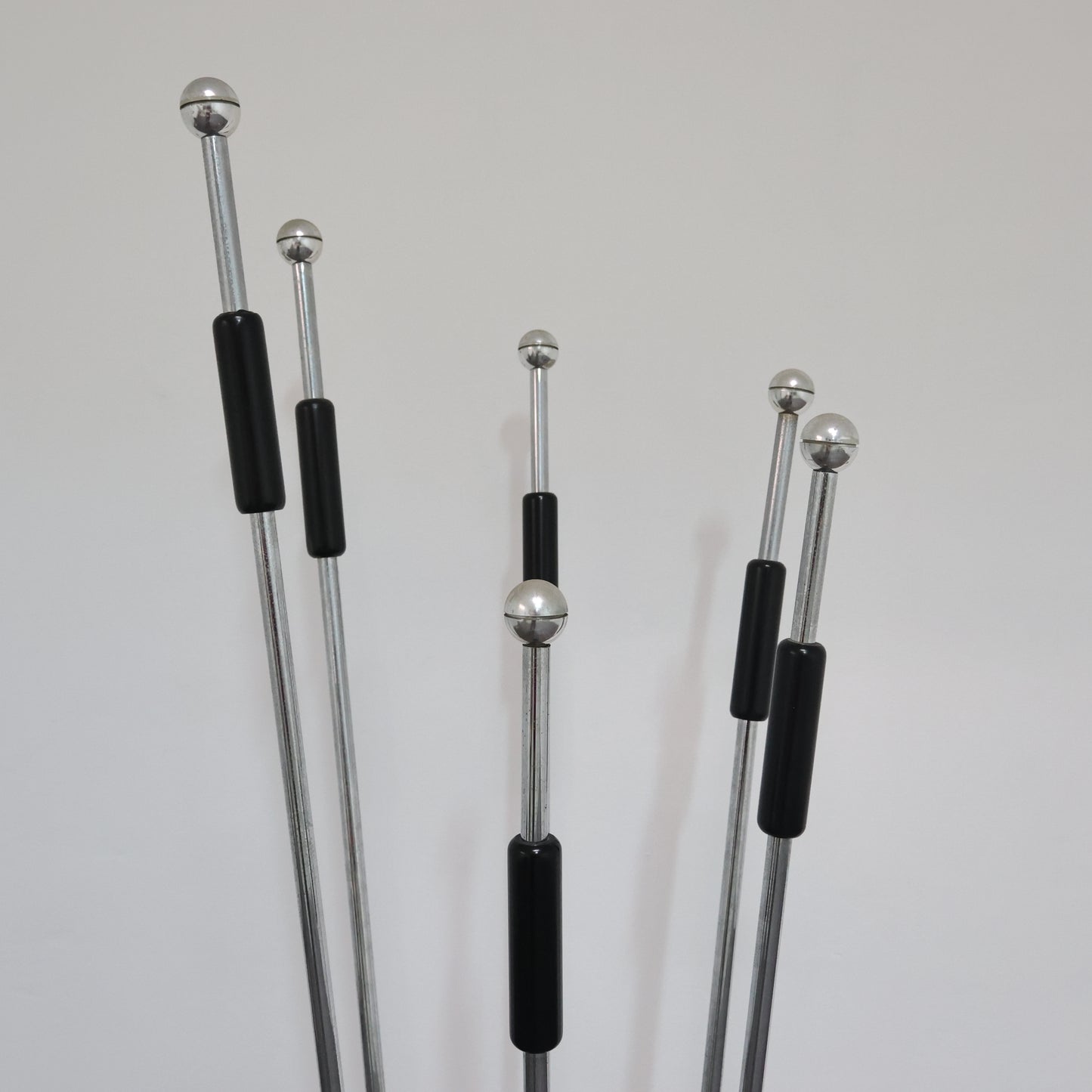 Appendiabiti fratelli Mannelli travertino acciaio design Modernariato 1970’s