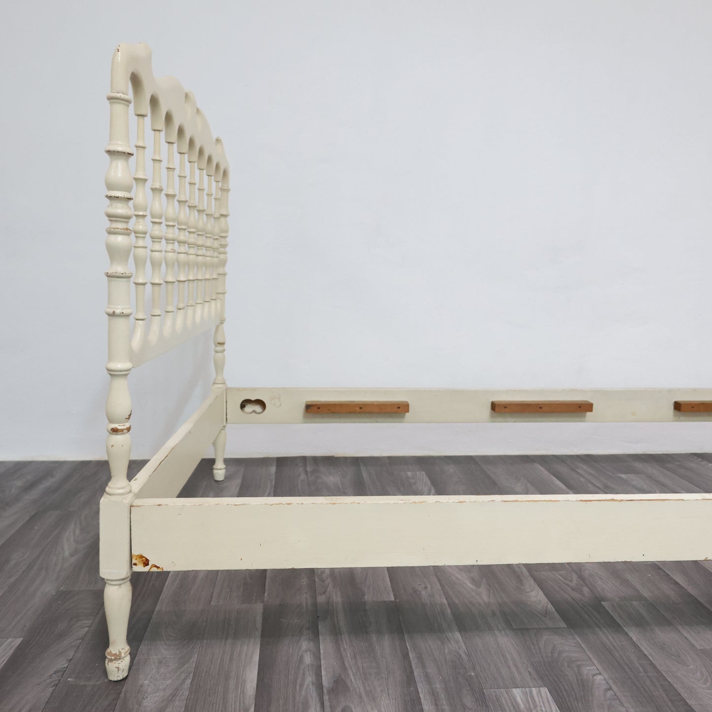 Giuseppe Gaetano Descalzi Letto Singolo Chiavari Anni ‘50 Design