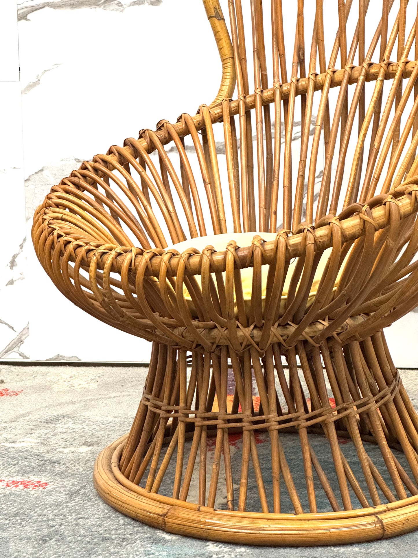 FRANCO ALBINI BONACINA POLTRONA MARGHERITA 1951 DESIGN MODERNARIATO
