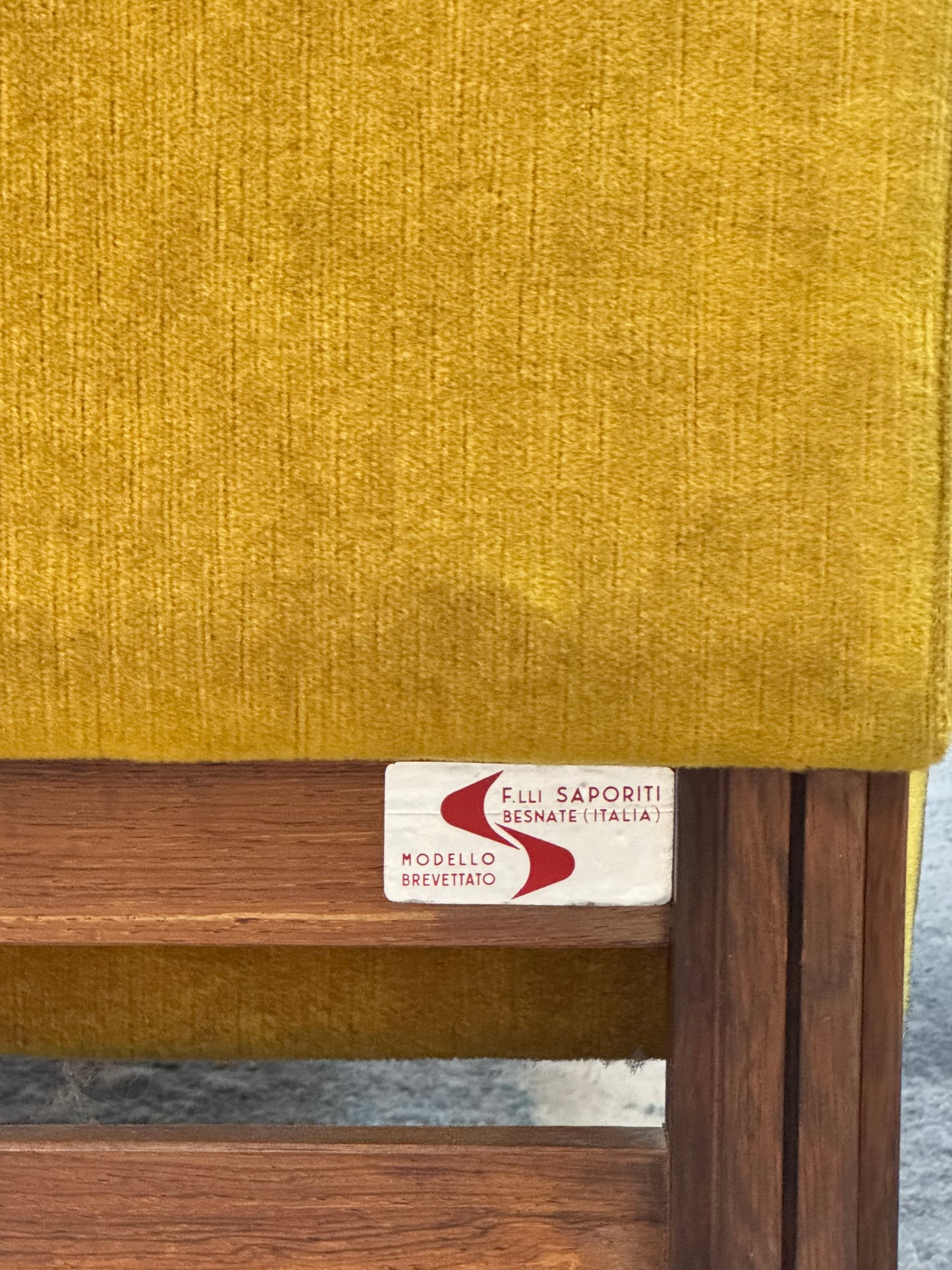 F.lli Saporiti Besnate Coppia Di Poltrone Anni ‘60 Design Modernariato