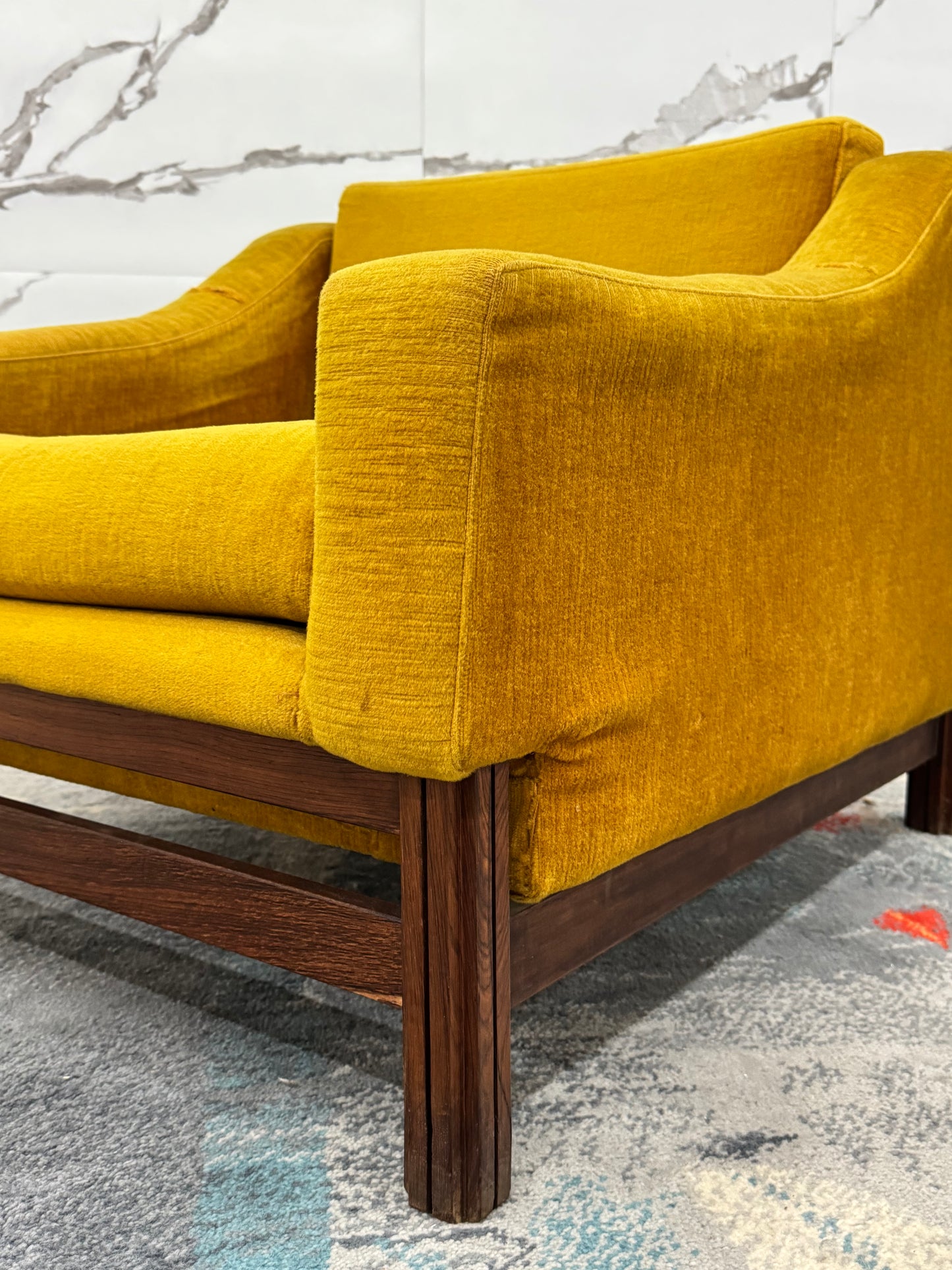 F.lli Saporiti Besnate Coppia Di Poltrone Anni ‘60 Design Modernariato