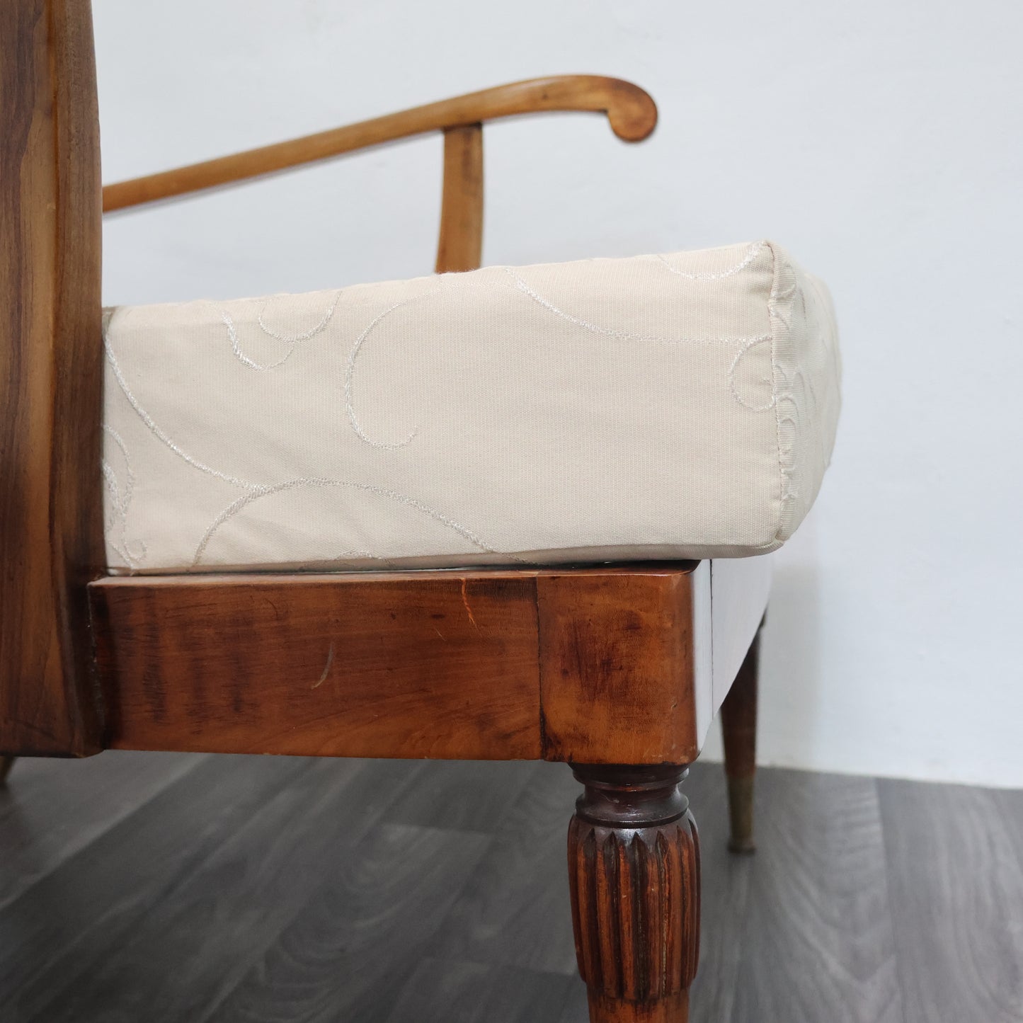 Renzo Franchi  Camerani Poltrona Reclinabile Mod. Camea 1950 Design Mid-century