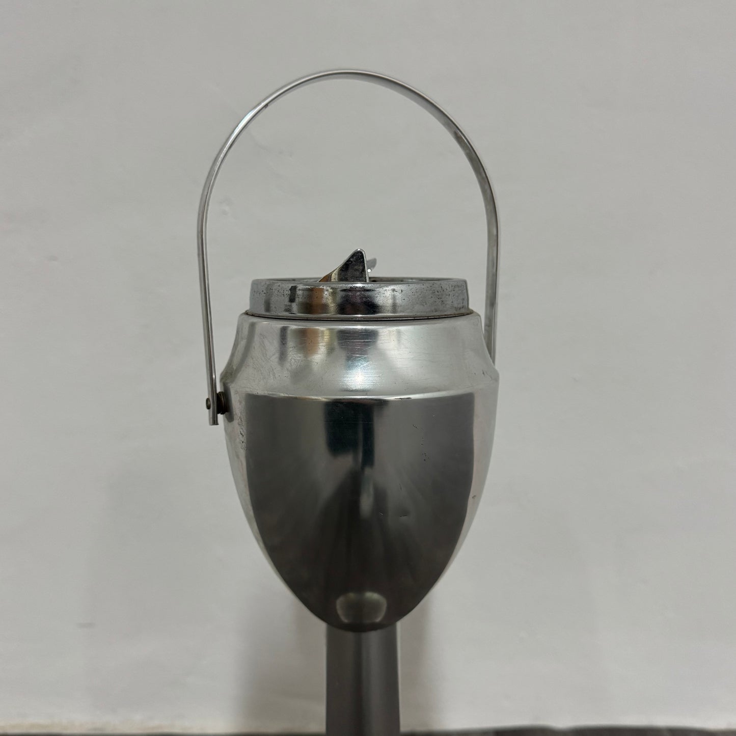 Posacenere Acciaio Space Age Caimi Vintage 1970