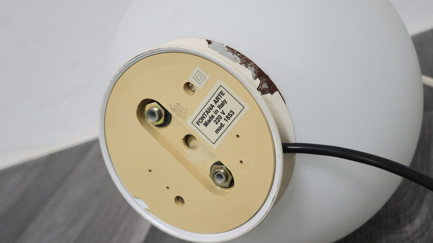 Max Ingrand Fontana Arte Lampada 1853 Media H:54 Cm Anni ‘80 Design Modernariato