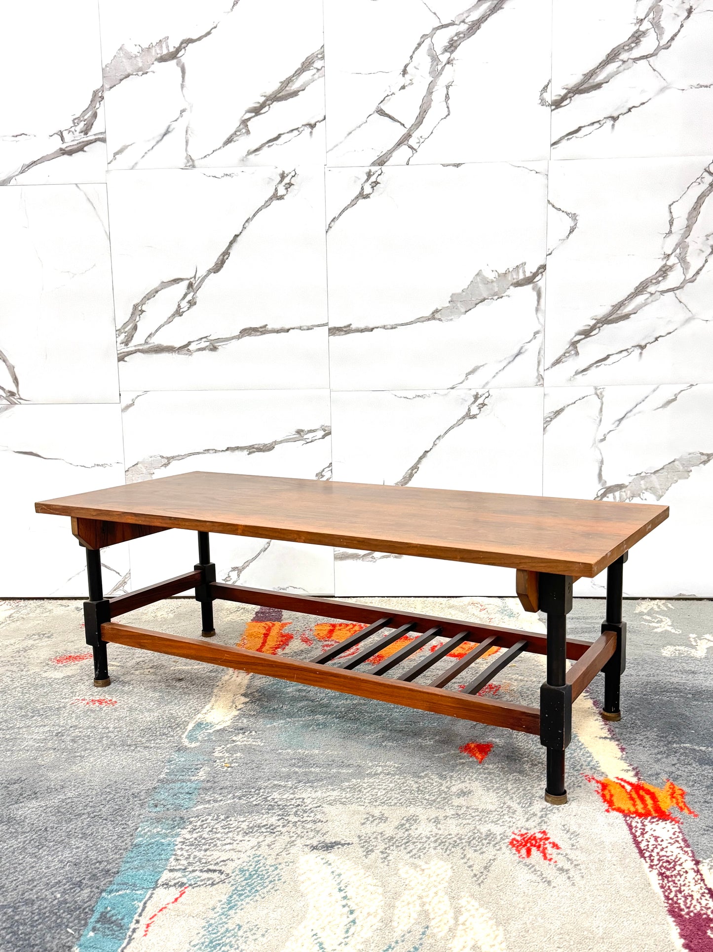 Tavolino da salotto Teak anni 60 design Modernariato
