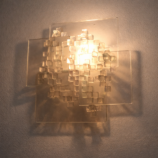 Lampada da parete Poliarte - Mod. Pavo - Albano Poli , 1970