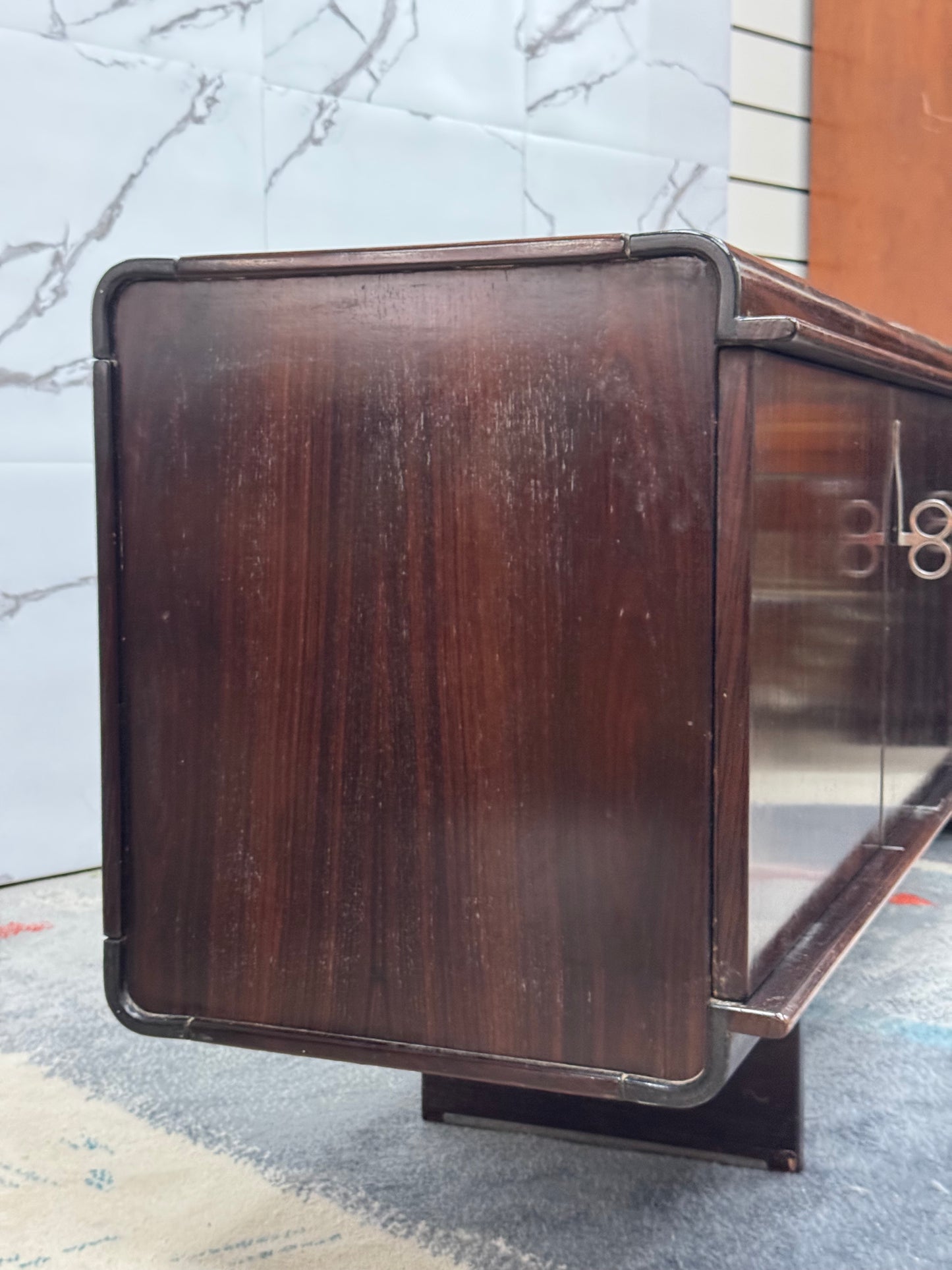 Vittorio Introini Saporiti Italia Pellicano Sideboard Credenza Design 1968