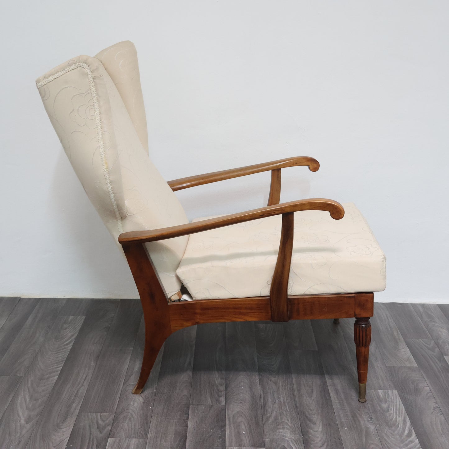 Renzo Franchi  Camerani Poltrona Reclinabile Mod. Camea 1950 Design Mid-century